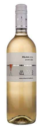 Fľaša vína Pálava , pozdní sběr 2024, pozdný sber (suché)