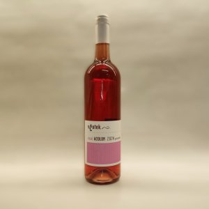 Fľaša vína Acolon rosé 2024, moravské zemské víno (polosuché)