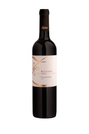Fľaša vína Blauburger Reserva 2022, moravské zemské víno (suché)