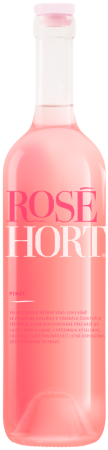 Fľaša vína Pinot Noir rosé 2024, pozdný sber (suché)