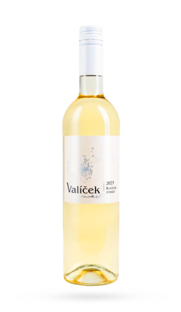 Fľaša vína Ryzlink rýnský 2023, moravské zemské víno (polosuché)