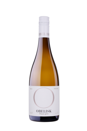 Fľaša vína Pinot gris 2022, pozdný sber (polosuché)
