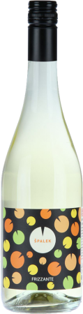 Fľaša vína Frizzante Sauvignon 2022, moravské zemské víno - perlivé (polosuché)