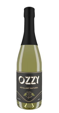 Fľaša vína Ozzy Pet-nat /Sylvánské zelené/ 2022, moravské zemské víno - perlivé (brut)