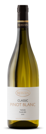 Fľaša vína Pinot blanc (Classic) 2022, pozdný sber (suché)