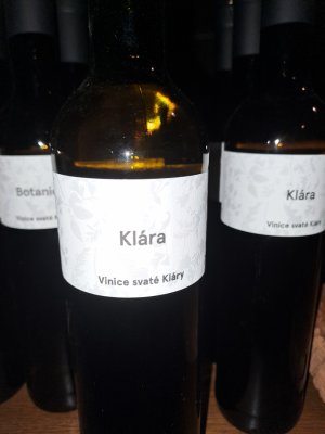 Fľaša vína Klára 2023, zemské víno (suché)