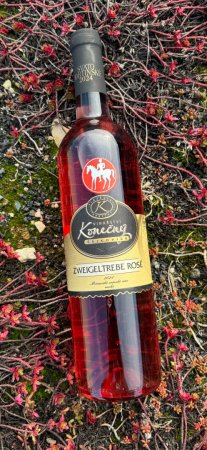 Fľaša vína Zweigeltrebe rosé 2024, moravské zemské víno (suché)