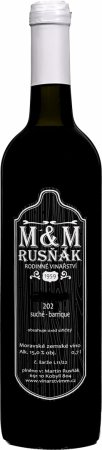 Fľaša vína Merlot 2021, zemské víno (suché)