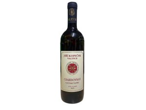Fľaša vína Chardonnay 2023, výber z hrozna (sladké)