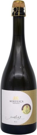 Fľaša vína Riesling brut, šumivé víno stanovenej oblasti (sekt. s.o.) (brut)