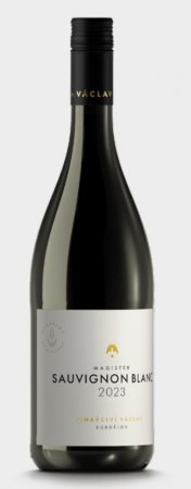Fľaša vína Sauvignon Blanc (Magister) 2023, moravské zemské víno (suché)