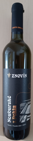 Fľaša vína Neuburské 2023, pozdný sber (suché)
