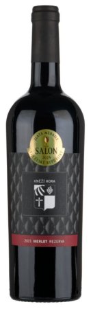 Fľaša vína Merlot REZERVA 2021, výber z hrozna (suché)
