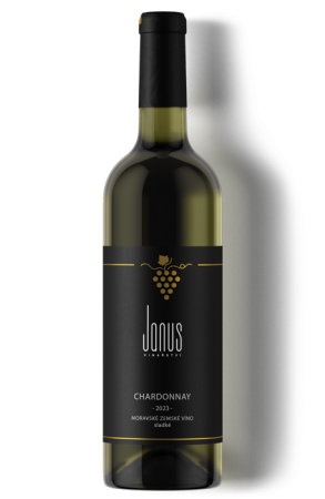 Fľaša vína Chardonnay 2023, zemské víno (sladké)