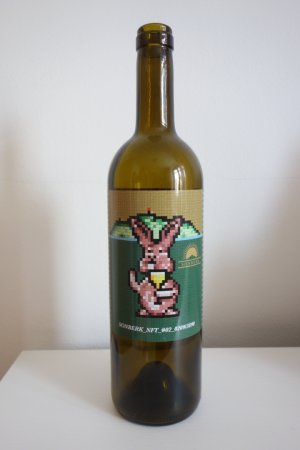 Fľaša vína Chardonnay NFT 2023, pozdný sber (suché)