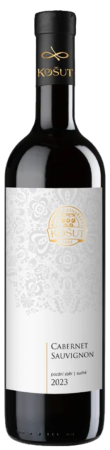 Fľaša vína Cabernet Sauvignon 2023, pozdný sber (suché)