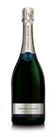 Fľaša vína Château Radyně extra brut 2021, šumivé víno stanovenej oblasti (sekt. s.o.) (extra brut)