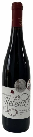 Fľaša vína Cabernet Sauvignon 2017, moravské zemské víno (suché)
