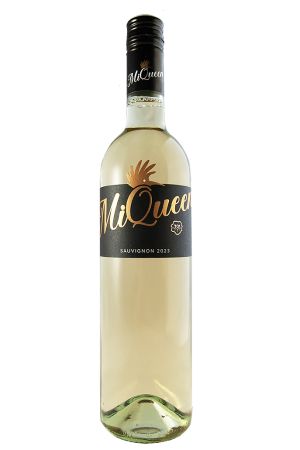 Fľaša vína Sauvignon 2023, výber z hrozna (suché)