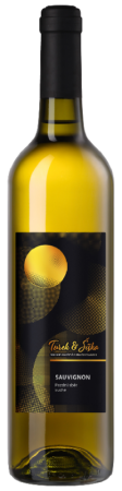 Fľaša vína Sauvignon 2023, pozdný sber (suché)