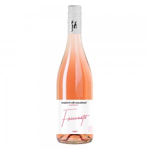 Fľaša vína Cuvée Frizzante rosé 2023, zemské víno - perlivé (polosladké)