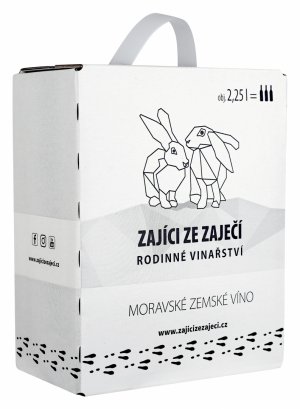 Fľaša vína Frankovka, moravské zemské víno (suché)