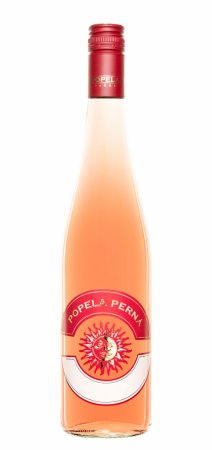 Fľaša vína Zweigeltrebe rosé 2023, pozdný sber (polosuché)