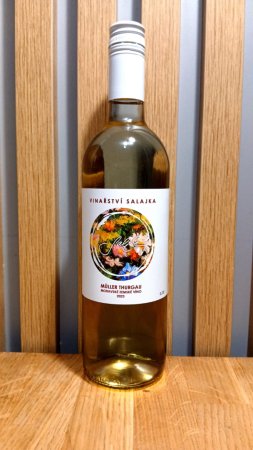 Fľaša vína Müller Thurgau 2023, zemské víno (suché)