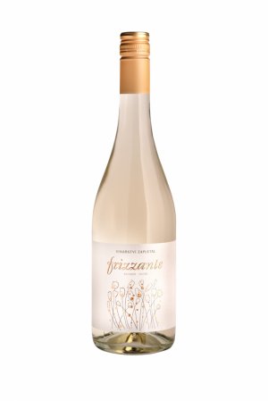 Fľaša vína Frizzante Rivaner 2023, moravské zemské víno - perlivé (suché)