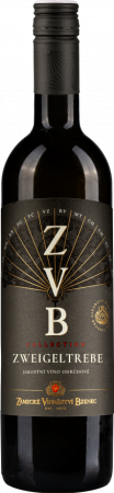Fľaša vína Zweigeltrebe (ZVB Collection) 2022, akostné víno (suché)