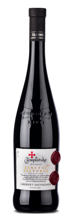 Fľaša vína Cabernet Sauvignon 2022, pozdný sber (suché)