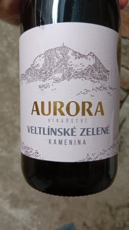 Fľaša vína Veltlínské zelené (kamenina) 2020, zemské víno (suché)