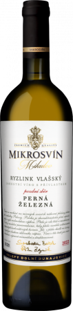 Fľaša vína Ryzlink vlašský (Železná) 2022, pozdný sber (suché)