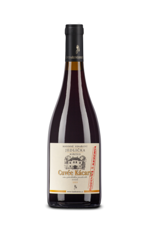Fľaša vína Cuveé Kácary/ Rodinná reserva 2019, pozdný sber (suché)
