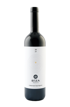 Fľaša vína Cabernet Sauvignon 2022, výber z hrozna (suché)