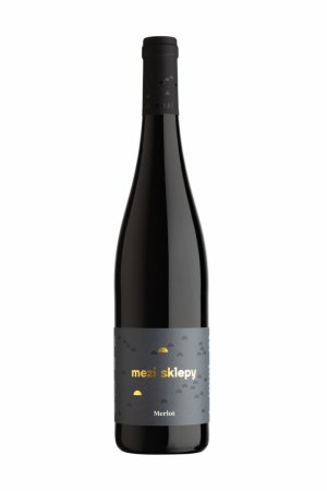 Fľaša vína Merlot 2022, výber z hrozna (suché)