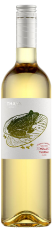 Fľaša vína Müller Thurgau 2022, kabinetné víno (suché)