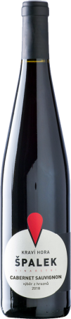 Fľaša vína Cabernet Sauvignon 2018, výber z hrozna (suché)