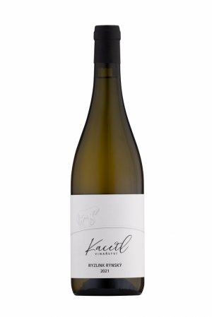 Fľaša vína Ryzlink rýnský 2021, zemské víno (suché)