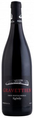 Fľaša vína Gravettien Cuvée Ročníky 2017, zemské víno (suché)