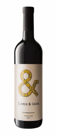 Fľaša vína Chardonnay 2018, pozdný sber (suché)