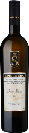 Fľaša vína Pinot Blanc AUSTERLITZ 2021, pozdný sber (suché)