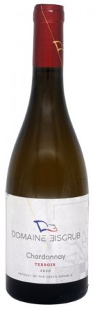 Fľaša vína Chardonnay Terroir 2020, pozdný sber (suché)
