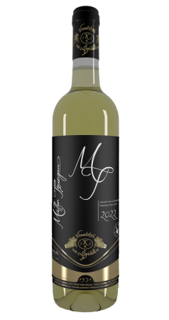 Fľaša vína Müller Thurgau 2022, kabinetné víno (suché)