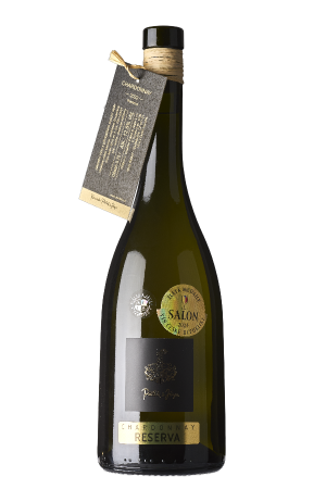 Fľaša vína Chardonnay Reserva 2022, pozdný sber