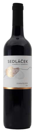 Fľaša vína Dornfelder 2022, zemské víno (suché)