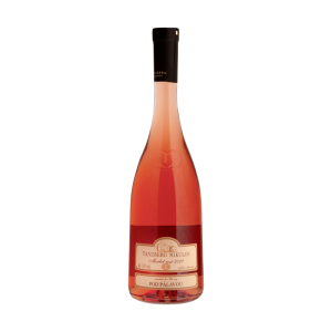 Fľaša vína Merlot rosé 2022, výber z hrozna (polosladké)