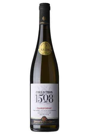Fľaša vína Chardonnay (Collection 1508) 2022, pozdný sber (suché)