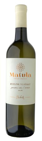 Fľaša vína Ryzlink vlašský 2022, pozdný sber (suché)