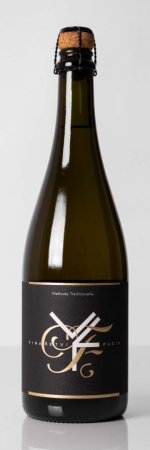 Fľaša vína Sekt Chardonnay & Pinot 2019, akostné šumivé víno (brut nature)